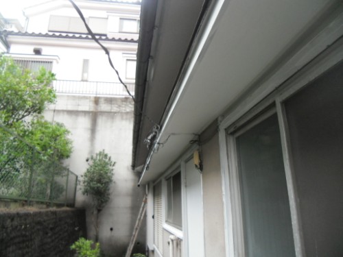 横浜市磯子区：付帯部下塗り後2