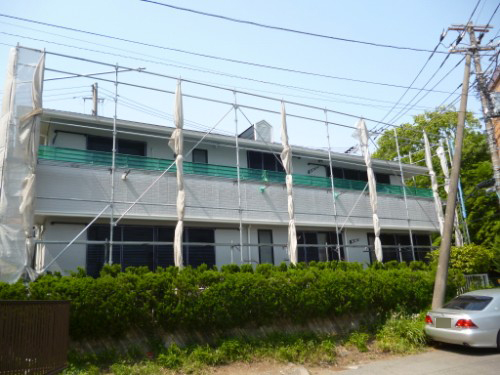 横浜市旭区：家の裏側