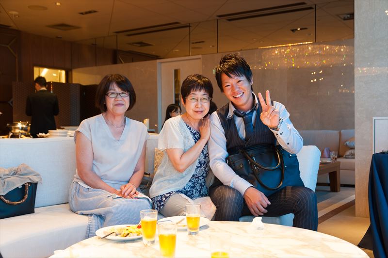 塗装職人のお客様と食事会