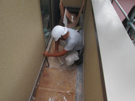 横浜市青葉区のFRP防水工事