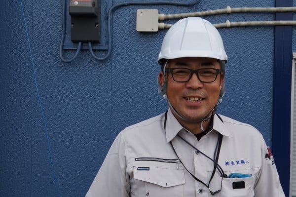 防水工事が得意な松尾です。