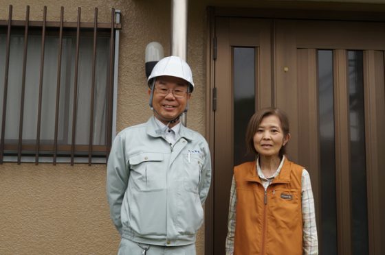 リピーターのお客様・10年目の塗装工事