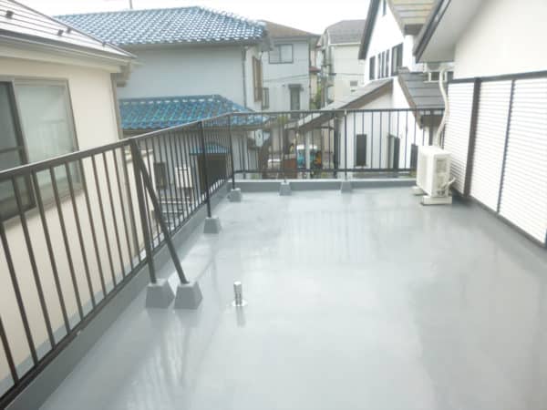 川崎市での外壁塗装、足場工事の準備