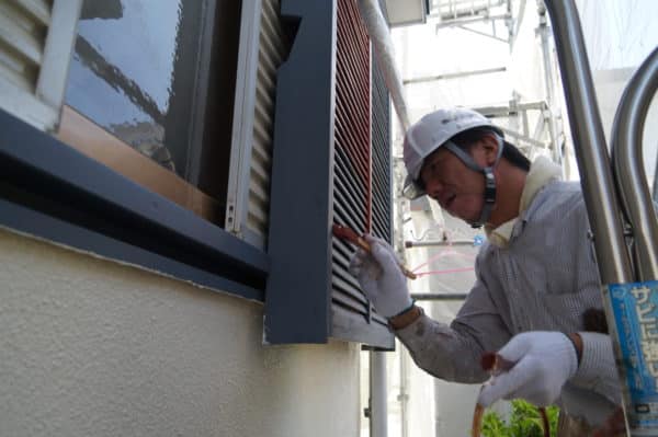 当時の塗装から11年、劣化も目立ち始め今回2回目の塗装です。